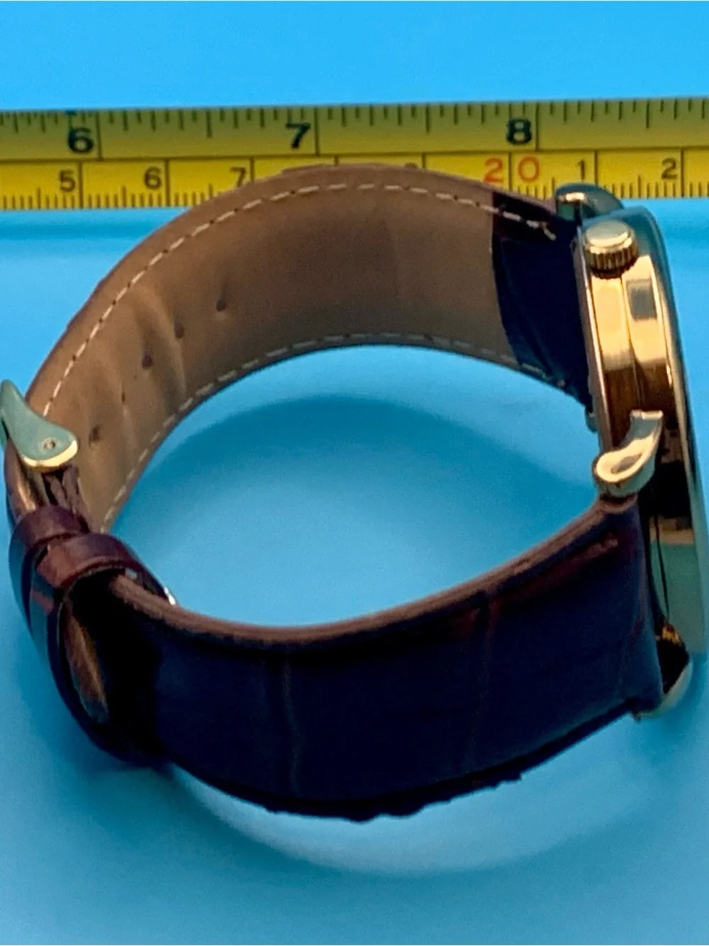 B&R BELL & ROSE Men’s Fashion Wristwatch Faux Subdials Japan Movt Works New Batt